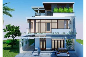 Mẫu biệt thự phố mái bằng hiện đại đẳng cấp ở quận 2 tp hồ chí minh