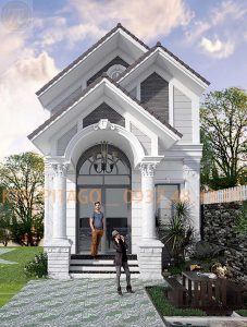 Mẫu nhà nhỏ đẹp đáp ứng đầy đủ công năng