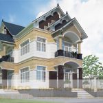 Nhà mái thái đẹp 2 tầng – Thiết kế nhà mái thái đẹp 2 tầng ở Đồng Nai