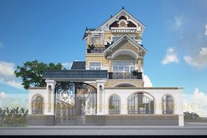 biệt thự cổ điển 2 tầng