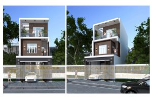 Thiết kế nhà phố hiện đại tại Biên Hòa