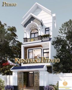 Mặt tiền nhà phố 5m 3 tầng đẹp, Công ty chuyên thiết kế nhà ở Đồng Nai