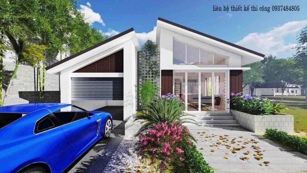 Nhà cấp 4 kiểu mới