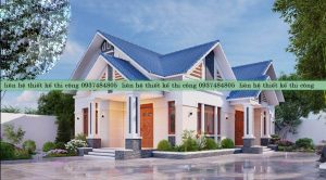 Mẫu nhà cấp 4 3d