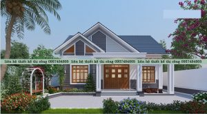 kiến trúc nhà mái thái
