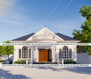 Nhà cấp 4 tân cổ điển