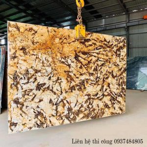 Đá hoa cương màu vàng