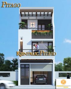 nhà ống đẹp 3 tầng 5m