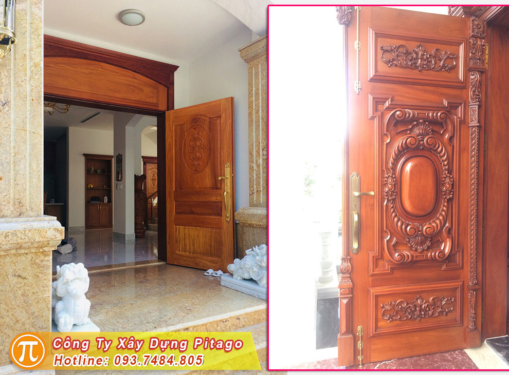 Thiết kế cửa gỗ nội thất ở Vũng Tàu