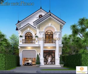 Các mẫu biệt thự 2 tầng đẹp