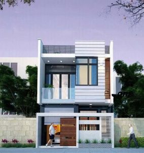 mẫu thiết kế nhà nhỏ hẹp