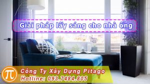 giải pháp lấy sáng cho nhà ống
