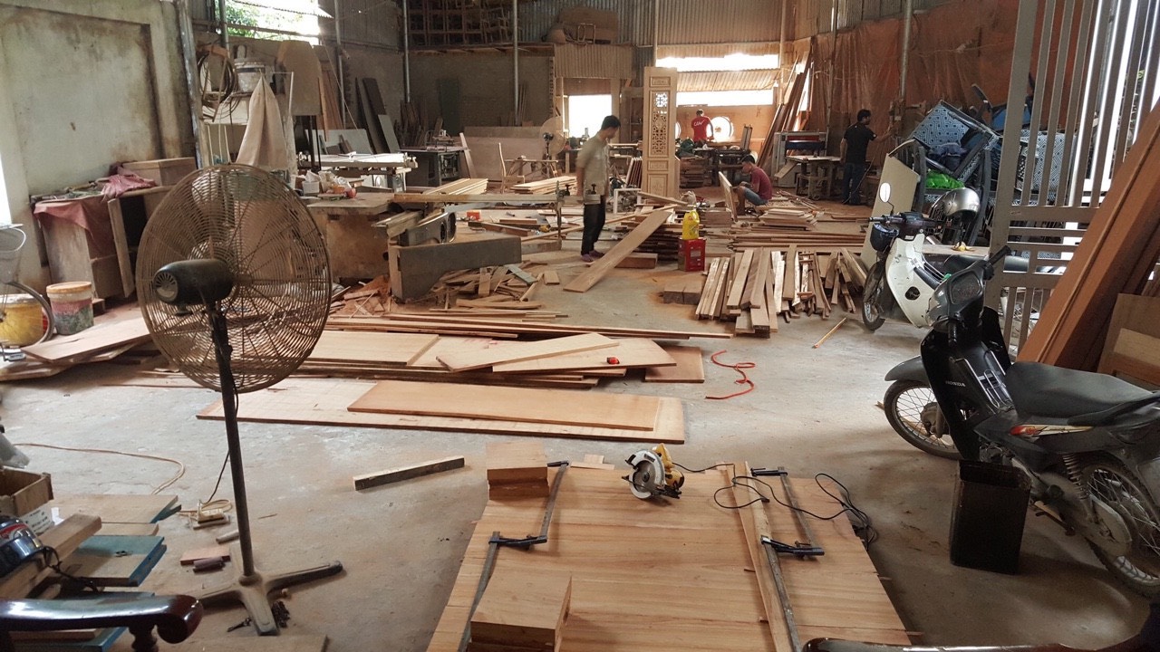 Xưởng mộc Đồng Nai chuyên thi công đồ gỗ tự nhiên